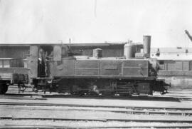 Locomotora nº 18 tipo tanque "El Horcajo" del Ferrocarril Peñarroya-Puertollano, constr...