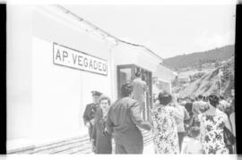 Inauguración del tramo Vivero - Vegadeo de la línea de Ferrol a Gijón el 21 junio 1968