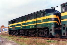 Locomotora diésel - eléctrica 318-014-8 (ex 1814)