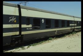 Composición de Talgo Pendular o Talgo 4 en un lugar sin identificar, y realizando el trayecto Mad...