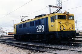 TÍTULO DEL ÁLBUM: Locomotoras eléctricas de la serie 289 de Renfe  (Ex 8900)
