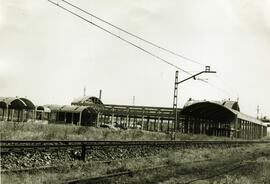 TÍTULO DEL ÁLBUM : Parte semestral de obras / Red Nacional de los Ferrocarriles Españoles. Vía y ...