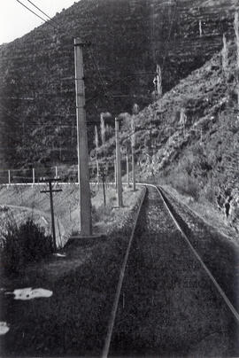 Trayecto Planolas a Tossas, línea de Ripoll a Puigcerdá