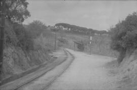 Vía sin identificar de la línea del Ferrocarril de Sant Feliu de Guixols a Gerona (SFG)