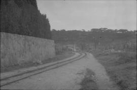 Vía sin identificar de la línea del Ferrocarril de Sant Feliu de Guixols a Gerona (SFG)