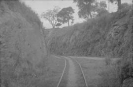 Vía sin identificar de la línea del Ferrocarril de Sant Feliu de Guixols a Gerona (SFG)