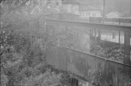 Restos de locomotoras de diseño Borsig del Tranvía a Vapor de Arriondas a Covadonga