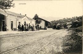 Estación de Baños de Montemayor de la línea de Plasencia a Astorga